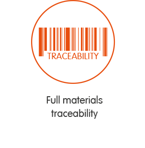 Full materials traceability